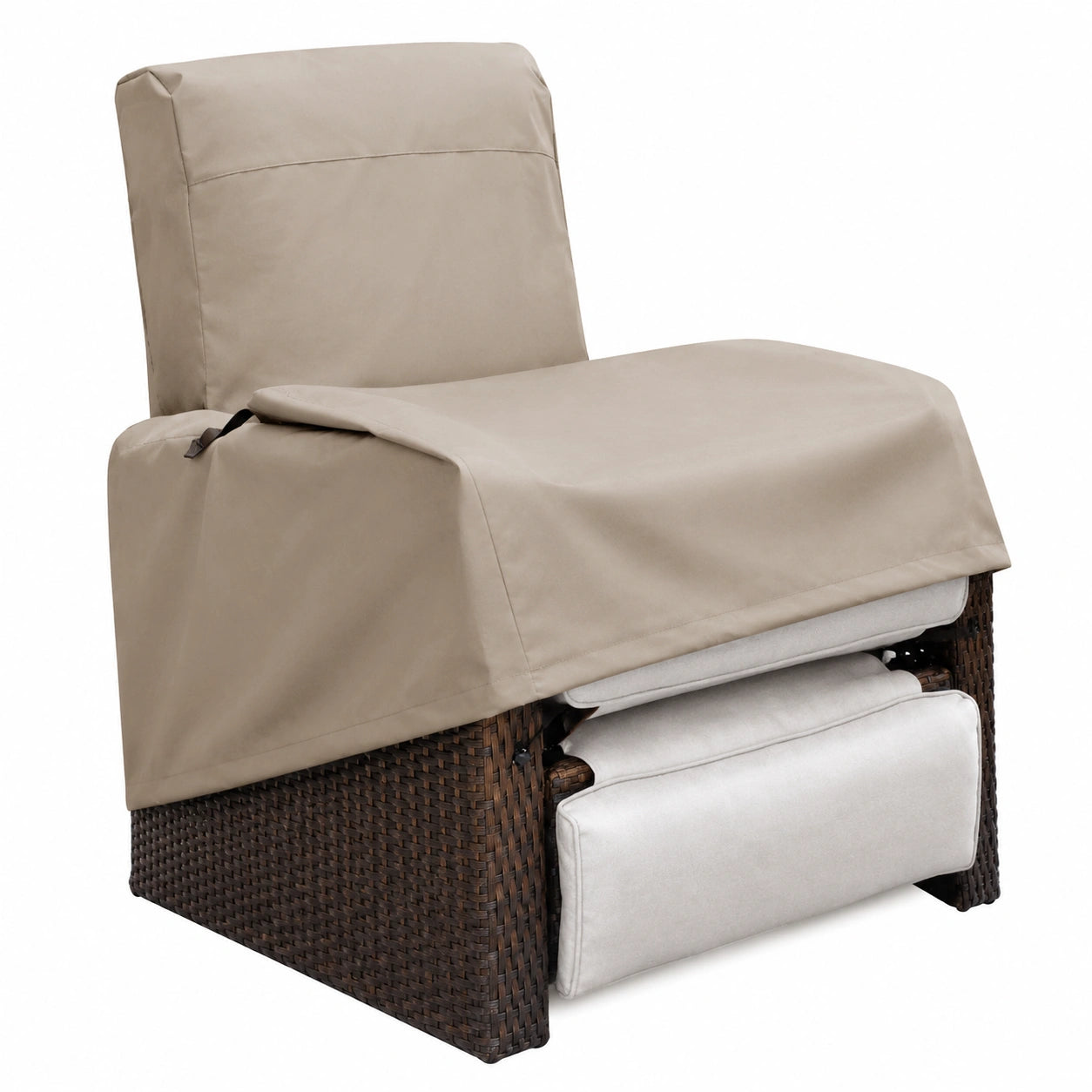 Funda Protectora Impermeable para Sillas de Jardín, Terraza Exterior, 103x81x81 cm