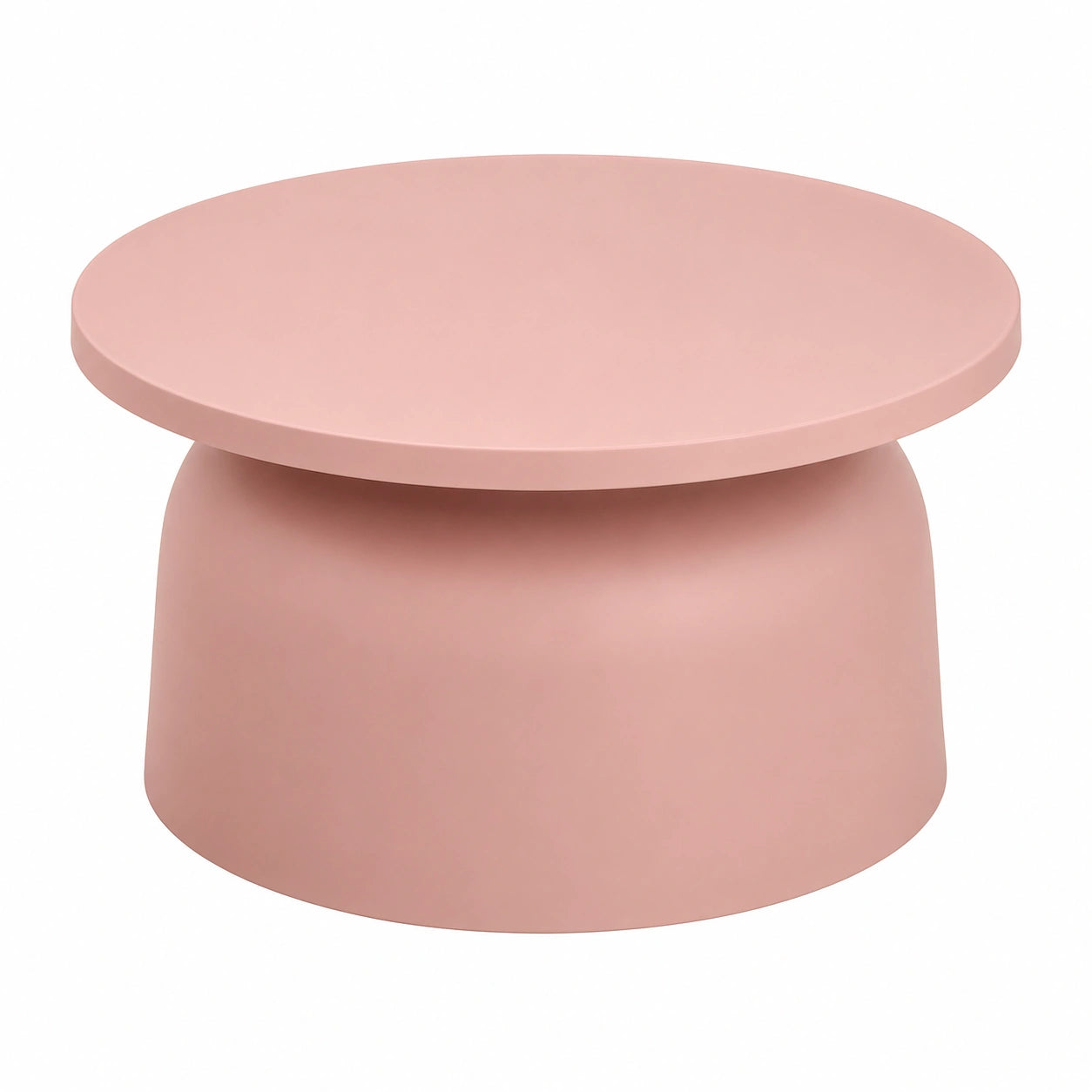 Mesa de Centro de Diseño con Forma de Seta para Sala de Estar, Plástico Resistente, Ideal como Mesita Auxiliar o de Sofá
